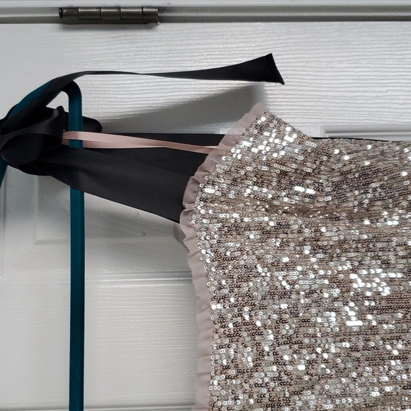 NWT Gal Meets Glam Waterfall Sequin Fit & Flare Dress - Picture 6 of 17